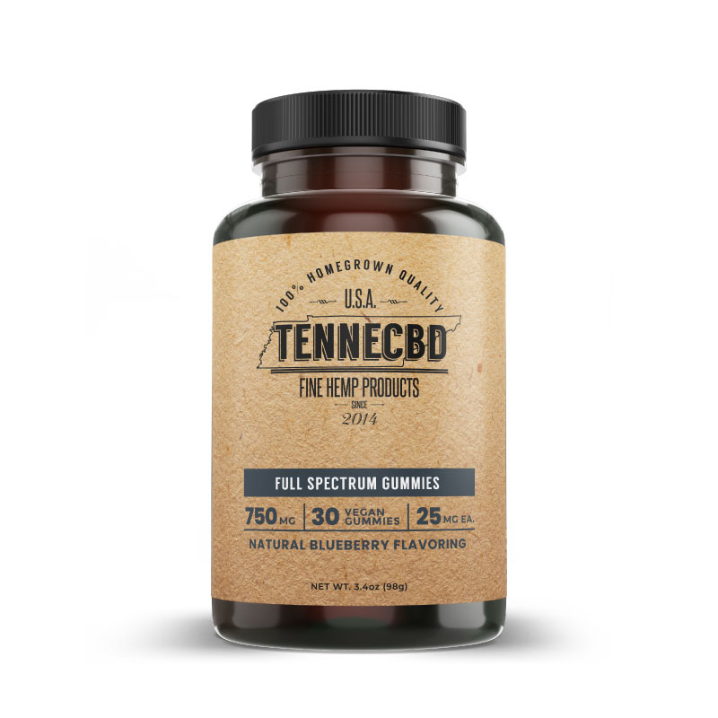 TenneCBD | Full Spectrum Vegan Gummies | 750MG – LabCanna | Shop