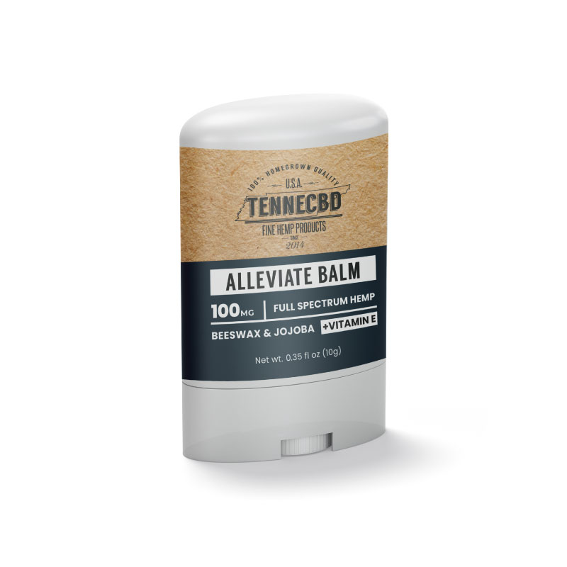TenneCBD | Alleviate CBD Balm – 100MG – LabCanna | Shop THC & CBD